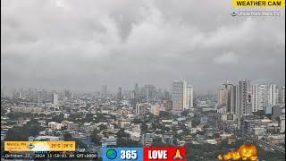 PHILIPPINES Live Camera Oct 23, 2024 (WED) Sunset Weather CAM Manila 12:00PM TS KRISTINE (TRAMI)