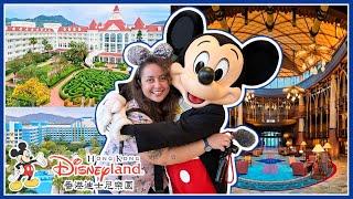 Hong Kong Disneyland HOTELS! Full TOURS of Disneyland Hotel, EXPLORERS Lodge & HOLLYWOOD Hotel 2024