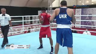 Yurii Zakharieiev (UKR) vs. Dorulet Tiu (ROU) Balkan Boxing Championships 2023 Final (71kg)