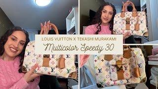 UNBOXING MY FIRST LOUIS VUITTON X TEKASHI MURAKAMI MULTICOLOR VINTAGE SPEEDY