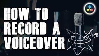 Davinci Resolve 16 Audio Tutorial: How to Record a Voice Over