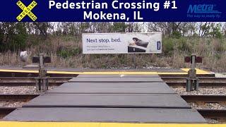 Pedestrian Grade Crossing #1 Tour Mokena, IL 5/18/20