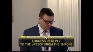 Brendan Maguire, MLA, Halifax Atlantic: Second, Speech from the Throne