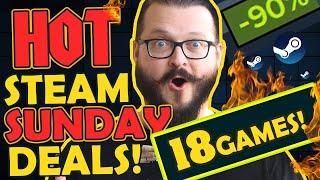 Steam Sunday Deals! 18 Great Games!