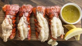 Valentine's Day Pecan Grilled Lobster Tails Recipe | Traeger Grills