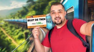 M-AM URCAT ÎN PRIMUL TREN FĂRĂ SĂ ȘTIU UNDE AJUNG