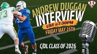 Live: 2026 C/DL Andrew Duggan Interview & More!
