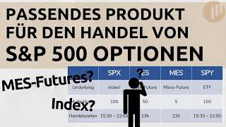 Optionen auf den S&P 500 - Das passende Produkt finden