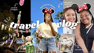 Orlando Vlog  | first time at disney world, road trip to orlando, shopping at uniqlo + miniso 