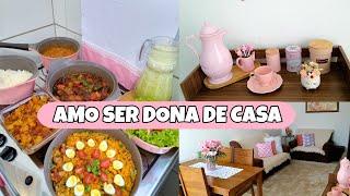 ALMOÇO CASEIRO NO CAPRICHO - AMO SER DONA DE CASA - SOBREMESA DELICIOSA-VIDA DE CASADA- MARYA ALVES