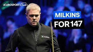 Robert Milkins Makes 147 at German Masters 2023! | Eurosport Snooker