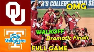 Oklahoma vs. Tennessee [FULL GAME] Women's College World Series Softball 2025