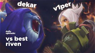 BEST RENGAR NA VS BEST RIVEN | Who Wins?