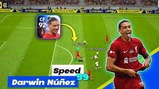 Darwin Nunez Pes 2023 | Max Rating Gameplay Review | eFootball 2023 Mobile