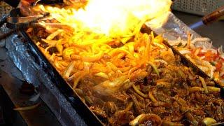 cheese eel famous in korea -Korean street food