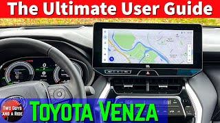 2023 Toyota Venza - The Ultimate Infotainment Screen User Guide: Everything You Need to Know