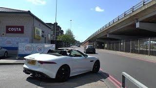 Jaguar F-Type Brutal V8 Sound!!
