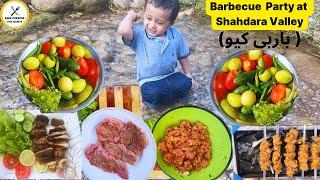 Beef tikka boti and Garlic Butter Steak Recipe  | Beef BBQ Recipe Grilling in Valley |Family Vlog