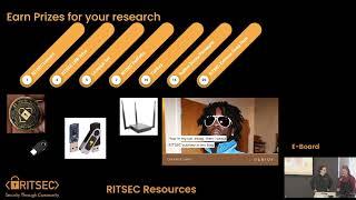 Education Spring '25 Week 1 | RITSEC Resources - Leah Kvares, Kasey Kiggins, and Lukas Peters