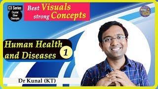 Human Health and diseases I Lec 1 I Class 12 NEET Biology  I Dr Kunal (KT)