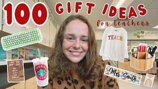100 Gift Ideas for Teachers this Christmas + Holiday Season! / teacher gift guide 2021/holiday gifts