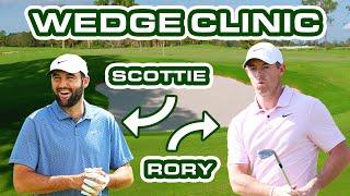 Watch Scottie Scheffler & Rory McIlroy's Wedge Clinic | TaylorMade Golf Europe