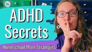 Struggles Of A Homeschool Mom With ADHD || How To Homeschool With ADHD