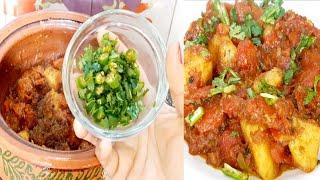 Aloo  Gajar Ki Recipe Mati Ki Handi My By Aneeba Ansari Food secrets In Urdu Hindi