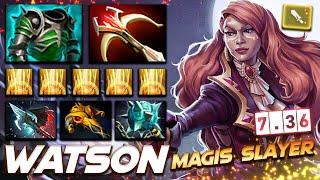 Watson Lina Magic Slayer - Dota 2 Pro Gameplay [Watch & Learn]