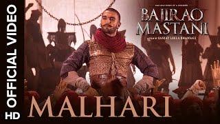 Malhari Official Video Song | Bajirao Mastani | Ranveer Singh