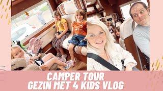 CAMPER TOUR gezin van 6 | CAMPER Hansie Campinglife VLOG #1 | Kellycaresse