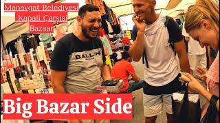 Turcja Side Manavgat Big Bazaar ceny podróbek Vlog Turcja#13