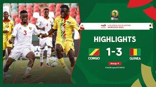 Congo  Guinea | Highlights - #TotalEnergiesAFCONU23 - MD2 Group A