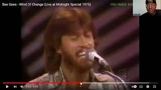 Bee Gees - Wind Of Change (Live/Midnight Special 1975) Reaction #beegees #music