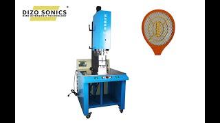 flyswatter ultrasonic welding machine from DIZO Ultrasonic plastic welding bonding sealing machine