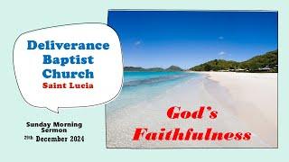 "GOD'S FAITHFULNESS"