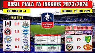 Hasil Piala FA Inggris Tadi Malam ~ FULHAM vs NEWCASTLE ~ SHEFFIELD vs BRIGHTON ~ FA Cup 2024