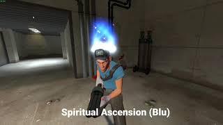 Tf2 Workshop unusual effect: Spiritual Ascension in-game demo