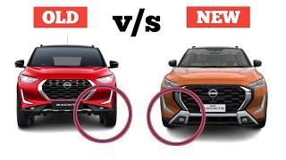 Nissan Magnite Facelift 2024  OLD vs NEW   #automobile #automotive #car #nissan #youtubevideo