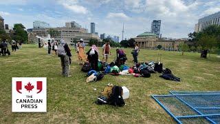 Protesters vacate UofT encampment following court order