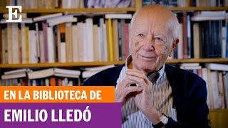 En la biblioteca de Emilio Lledó: "Estos libros me demuestran que la vida tiene sentido” | EL PAÍS