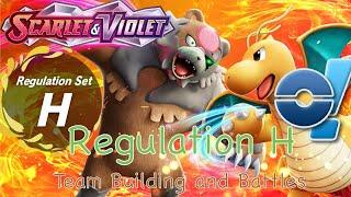 REGULATION H TEAM BUILDING+BATTLES LIVE