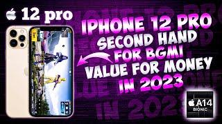 IPhone 12pro Second Hand For Bgmi Test | Full Review In 2023 | IOS ￼16.3 UPDATE | TeamsrtOp