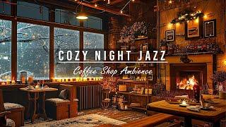 Smooth Jazz Instrumental Music for Study, Relax  Jazz Relaxing Music with Cozy Coffee Shop Ambience