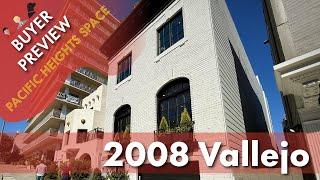 Buyer Preview: 2008 Vallejo, San Francisco, Pacific Heights Mansion - Post Fire Remodel - 4K