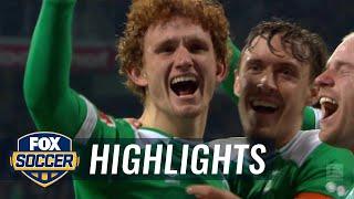 Josh Sargent scores 2 minutes into his Bundesliga debut | 2018-19 Bundesliga Highlights