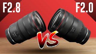 Canon RF 24-70mm F/2.8L I.S VS Canon RF 28-70mm F/2.0L Lens Shootout | What's The Best Zoom Lens?