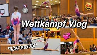 Wettkampf Vlog! *Lk 3 Einzelwettkampf turnen*| kathie