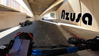 Riding the Dangerous Streets of Azusa California