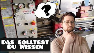 Gebrauchte Drehmaschine kaufen?! Darauf solltest du achten